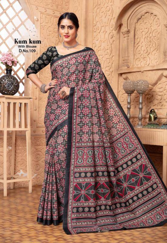 Lakhani ajrakh Wholesale sarees suppliers in India